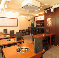 韓国を味わえる店内！