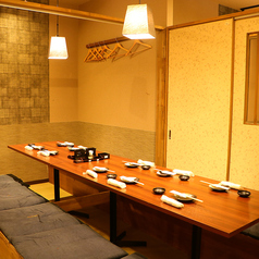 【畳エリア10名様テーブル個室】1つのテーブルで宴会可能！2～8名様