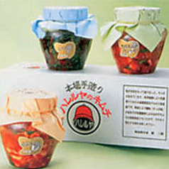 ハレルヤフーズのキムチつぼ入り3点セット