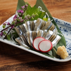 キビナゴの刺身～酢味噌添え～