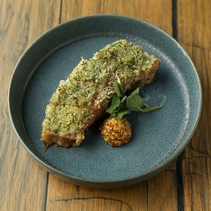 豚バラ香草焼き