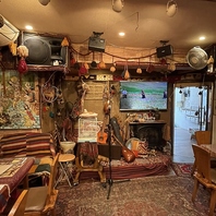 TV・マイク・音響完備