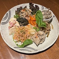 素材の味を活かしつつ定番と新しい味との出会い