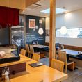 歓送迎会などの会社宴会やご家族、ご友人との集まりに、店内貸し切りを承ります！最大27名様までご利用可能なのでお気軽にご相談ください。木目調の落ち着いた和の空間で美味しいとんかつを是非ご賞味ください！