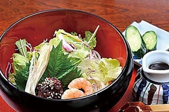 【夏季限定】梅じそサラダうどん