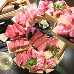 きたじま流肉の階段盛りは単品でもご注文可能となっております。(写真は4人前イメージです)