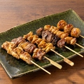 料理メニュー写真 串焼き盛り合せ【6本】