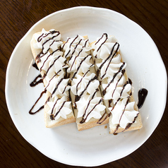 チョコホイップトースト