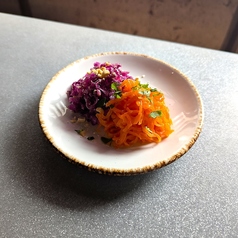 人参と紫キャベツのラペ