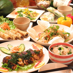 ベトナム料理 LONG DINH RESTAURANT ロンディン レストラン 心斎橋店のコース写真