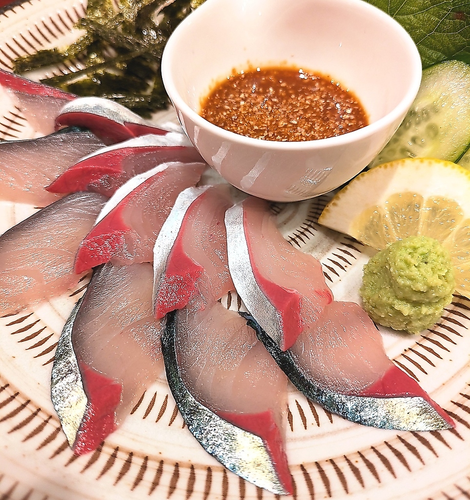 イケスから即調理！コリコリ食感、青臭さのない絶品ごまさば☆