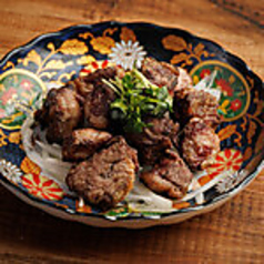 地鶏もも炭火焼き