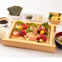 魚屋本気の本マグロ刺身定食【なくなり次第終了】