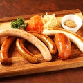 料理メニュー写真&nbsp;ソーセージ5種盛合せ