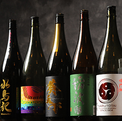 圧倒的なラインナップ！全国から厳選した自慢の日本酒