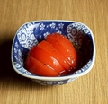 料理メニュー写真 塩だれ冷やしトマト