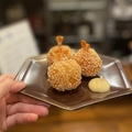 料理メニュー写真&nbsp;海老団子のあられ揚げ
