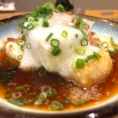 揚げ出し豆腐~山芋とろろかけ~