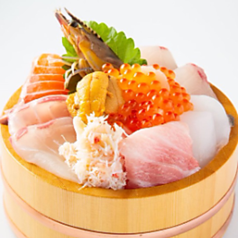 【加布里駅徒歩7分】長浜市場直送の鮮魚がたっぷりの「海鮮丼」を堪能！！