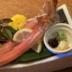 本ズワイガニ刺身（2本）
