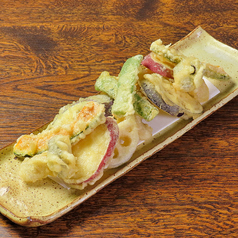 季節野菜の天ぷら