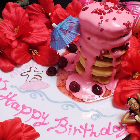 完全個室で女子会・宴会♪誕生日・記念日ならパンケーキタワープレゼント！