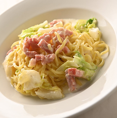 本日のクリームパスタ