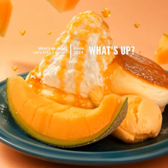 【期間限定】完熟メロンのパンケーキ