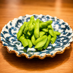 枝豆塩茹で