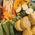 料理メニュー写真&nbsp;旬野菜のグリル～自家製の塩を添えて～