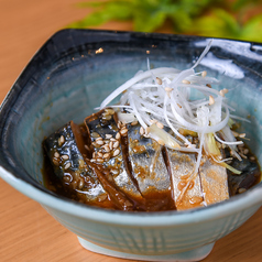 生サバの胡麻醤油漬け