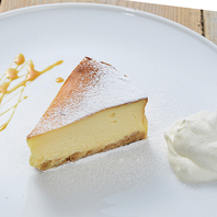 グルテンフリーのチーズケーキです♪