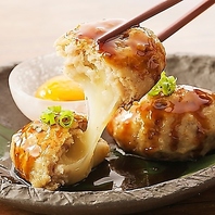 わん名物！！手づくりとろ～りチーズつくねは大人気♪