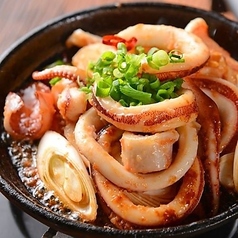いかの鉄板焼き