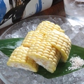 料理メニュー写真&nbsp;ワクワクコーン(冷やしもろこし　かき揚げ)
