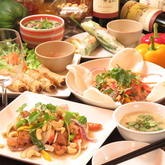 ベトナム料理 LONG DINH RESTAURANT ロンディン レストラン 心斎橋店のコース写真