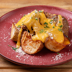 岐阜県【備中農園】零塾キタカムイのフライドポテトチェダーチーズソース