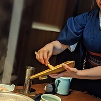 心地よい接客と落ち着いた空間