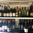 厳選のワインの数々をご用意しております。。