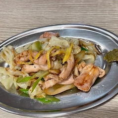 せせりの柚にんにく焼き/せせりの激辛痺れ焼き
