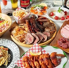 肉バルならではの多彩な構成と食べ応え重視ラインナップ
