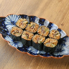 鰯と新生姜のアテ巻き