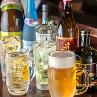 多彩なラインナップのお酒をご用意。