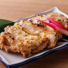 地鶏ムネ肉の西京焼き