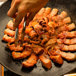 チュクミサムギョプサルを梅田で食べれるのはここOKOGEだけ！