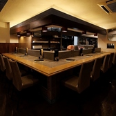 落ち着いた雰囲気のカウンター席はデート利用にも最適です。