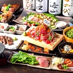 『まぐろ部♪premiumコース』11品6380円(税込)でご堪能できます！豪華なお魚料理・まぐろ料理を是非!