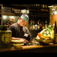 厳選食材と熟練の技が織りなす◎至福の逸品料理♪