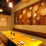 個室のお席は60インチモニター付きです！人気なのでお早めに！！