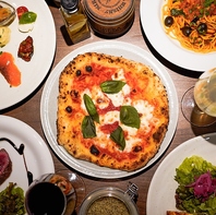 厳選素材×本格イタリアン料理が堪能できる◎